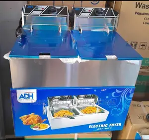 Double Deep Fryer Adh Brand 12litres Commercial Deep Fryer