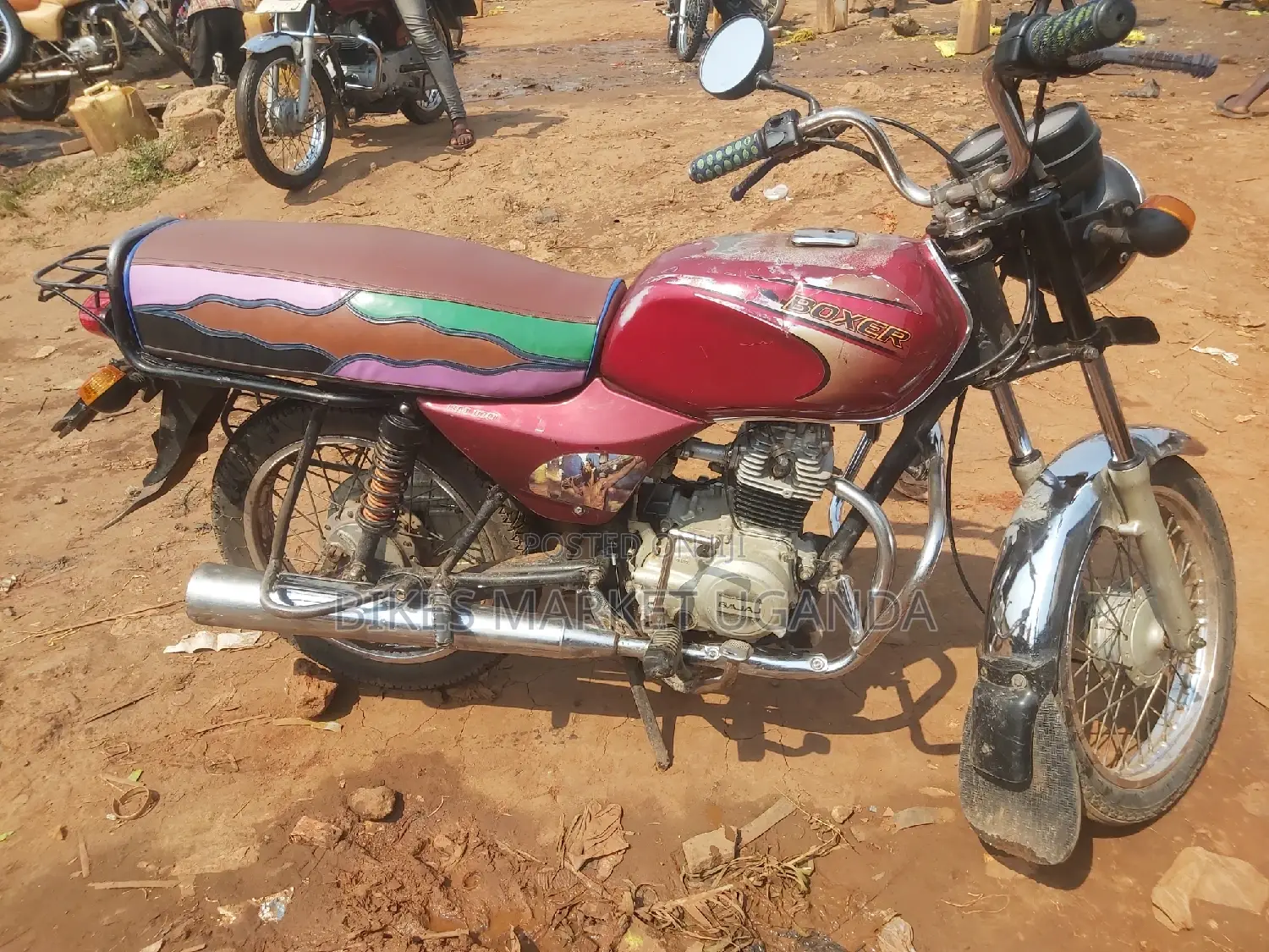 Bajaj Boxer 2016 Red