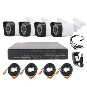 CCTV 4 Cameras Full KIT
