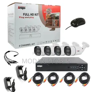CCTV 4 Cameras Full KIT