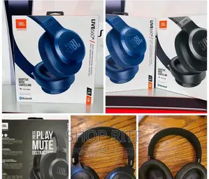 JBL Live 660nc Wireless Headphones Active Noise Cancelation.