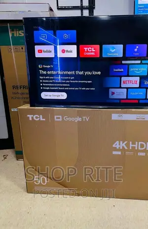 TCL Google HDTV 50inches Smart TVS