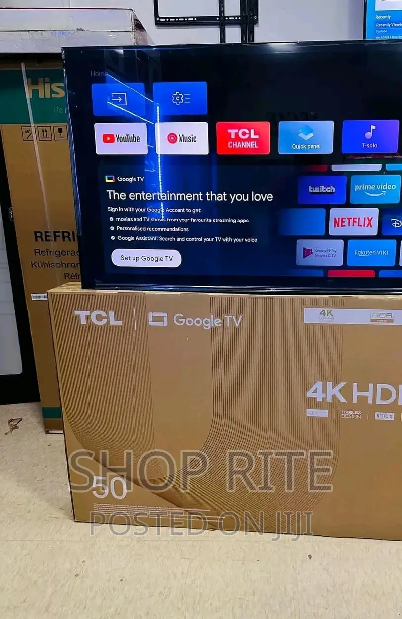 TCL Google HDTV 50inches Smart TVS
