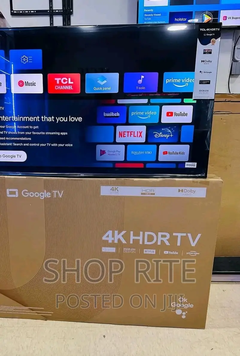 TCL Google HDTV 50inches Smart TVS