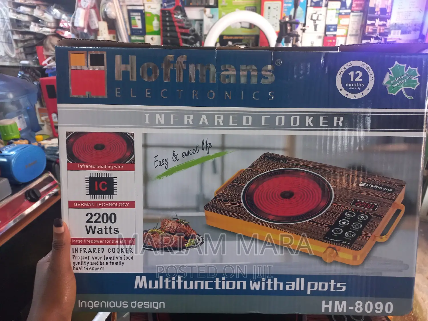 Infrared Single Hotplate