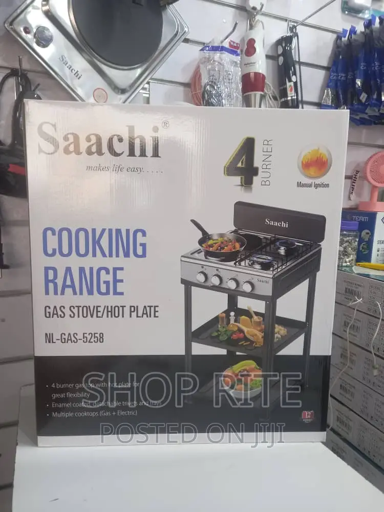 Saachi Automatic Gas Cooker Free Standing