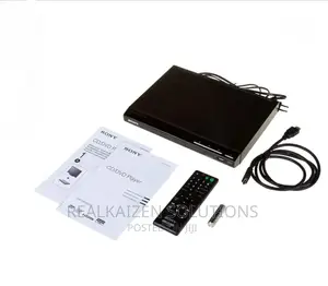 SONY DVD Black Player With HD Upscaling