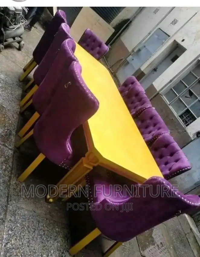 Dressed Dinning Table of 8 Seaters Call Us On