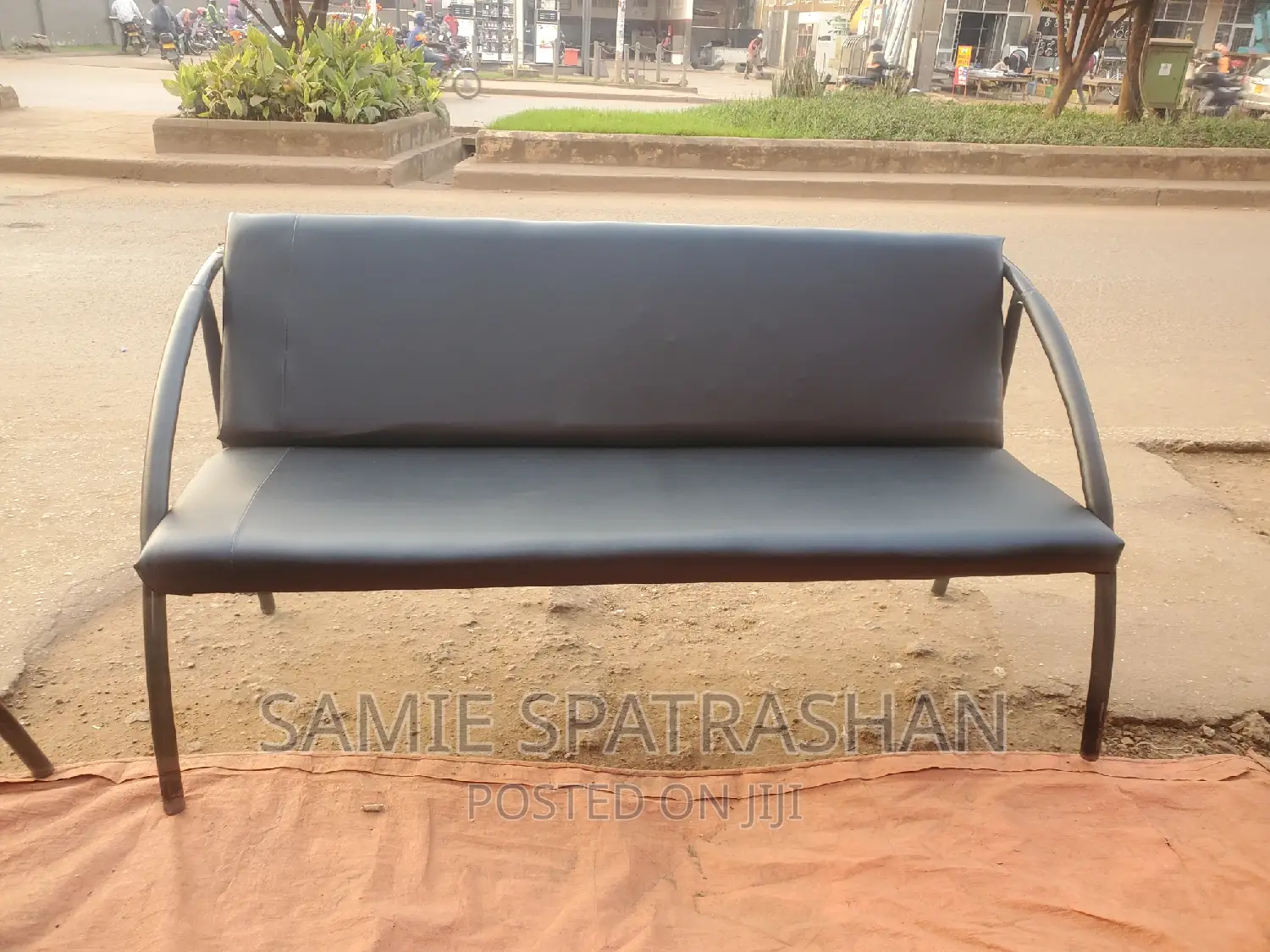Waiting Chair Portable Black