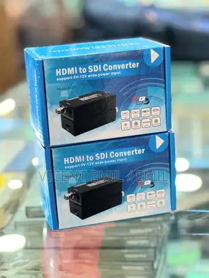 SDI to HDMI Converter Supports 5v-12v Wide Power Input