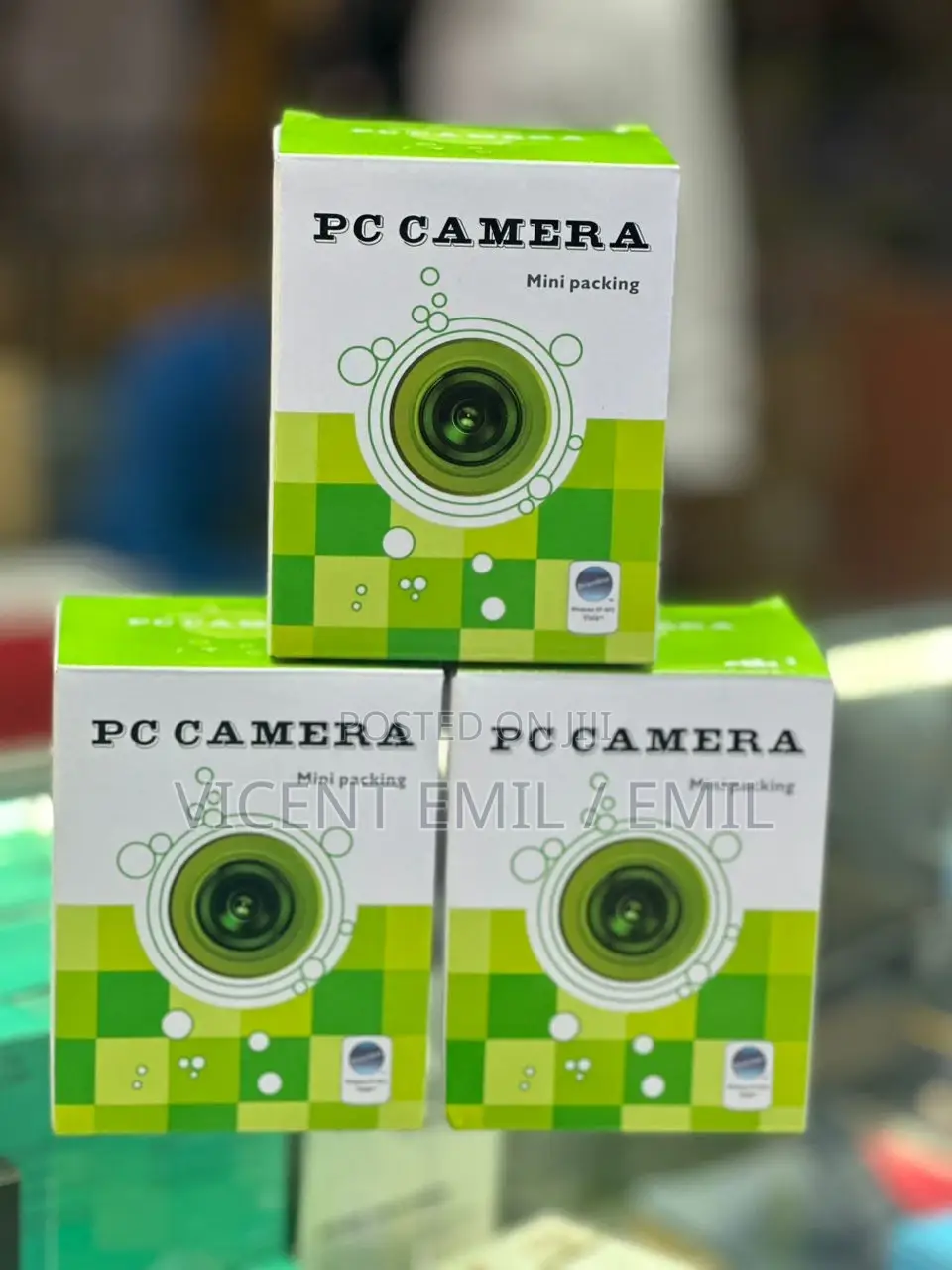 PC Camera Webcam Mini Packing