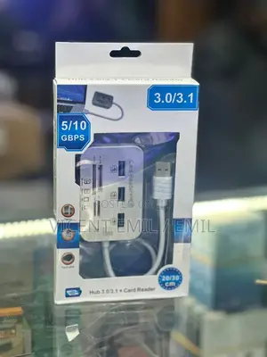 USB Hub With Card Readers 3.0/3.1
