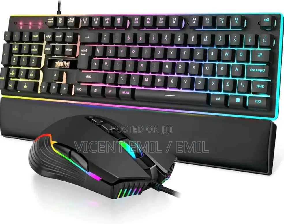 K-10 Backlight Gaming Keyboard and Mouse Combo