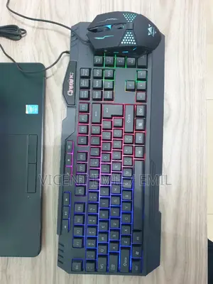 K-10 Backlight Gaming Keyboard and Mouse Combo
