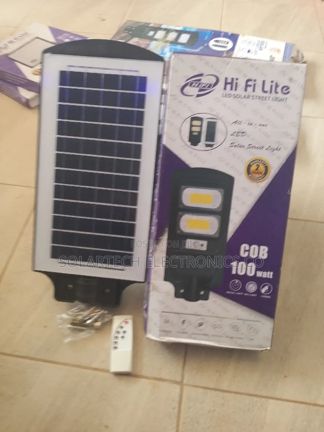 100w Led Solar Street Lights ( Original)
