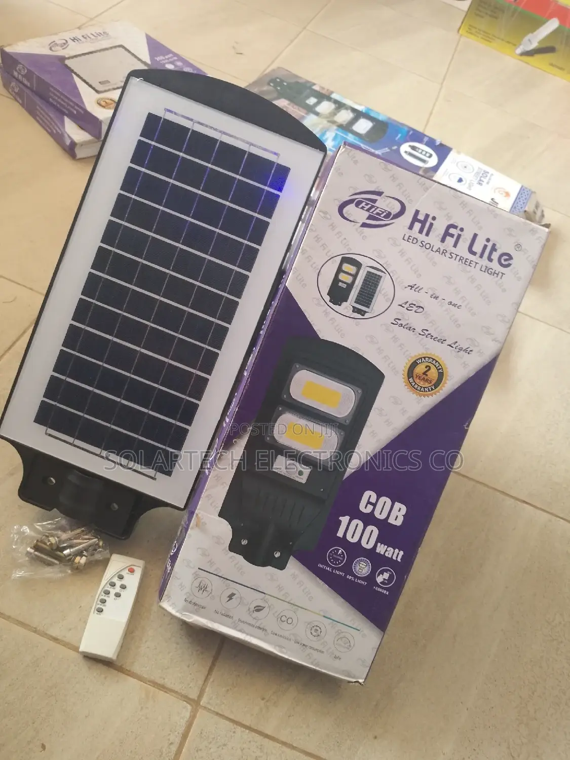 100w Led Solar Street Lights ( Original)