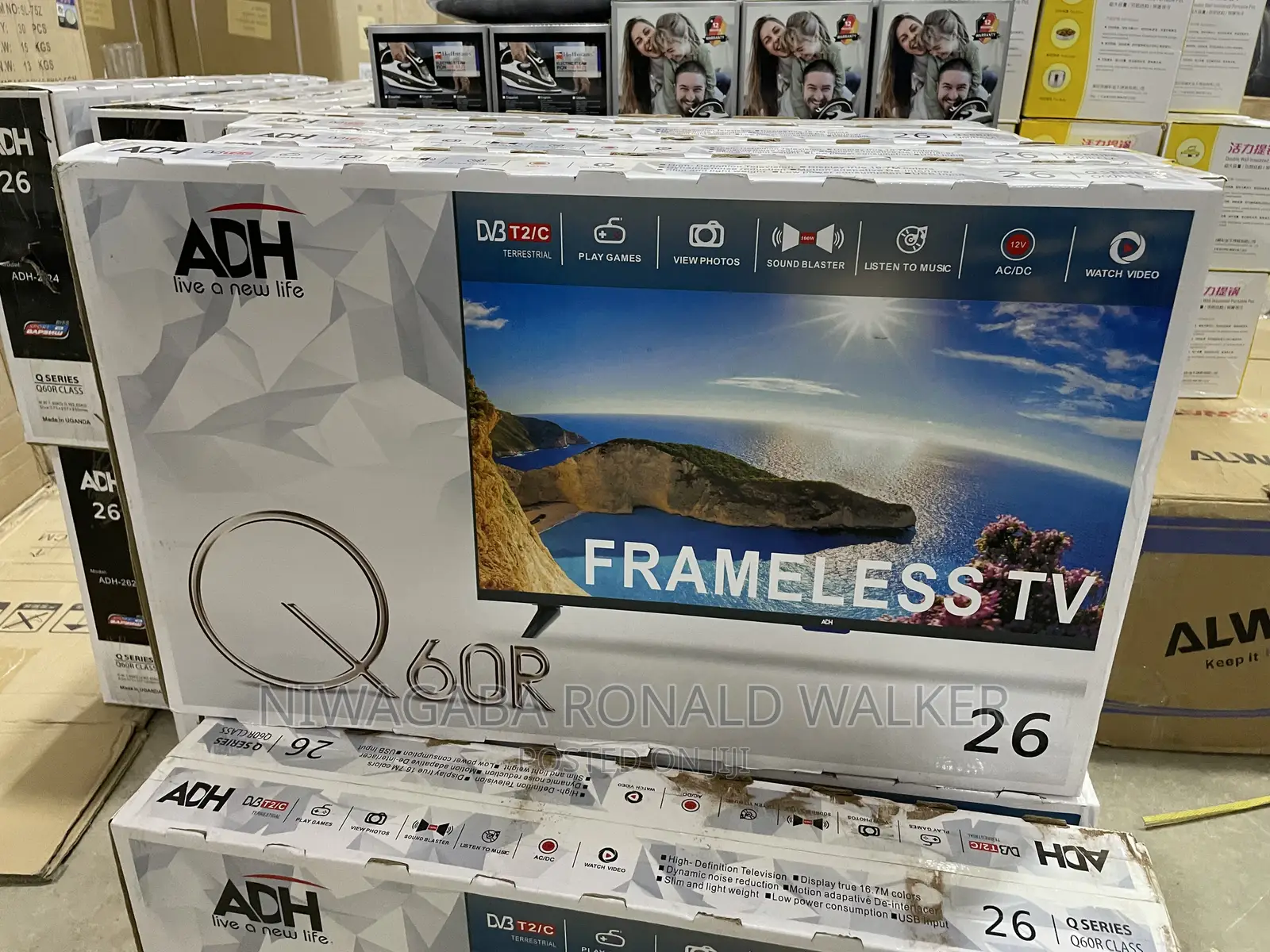 Frameless 26” ADH Tv