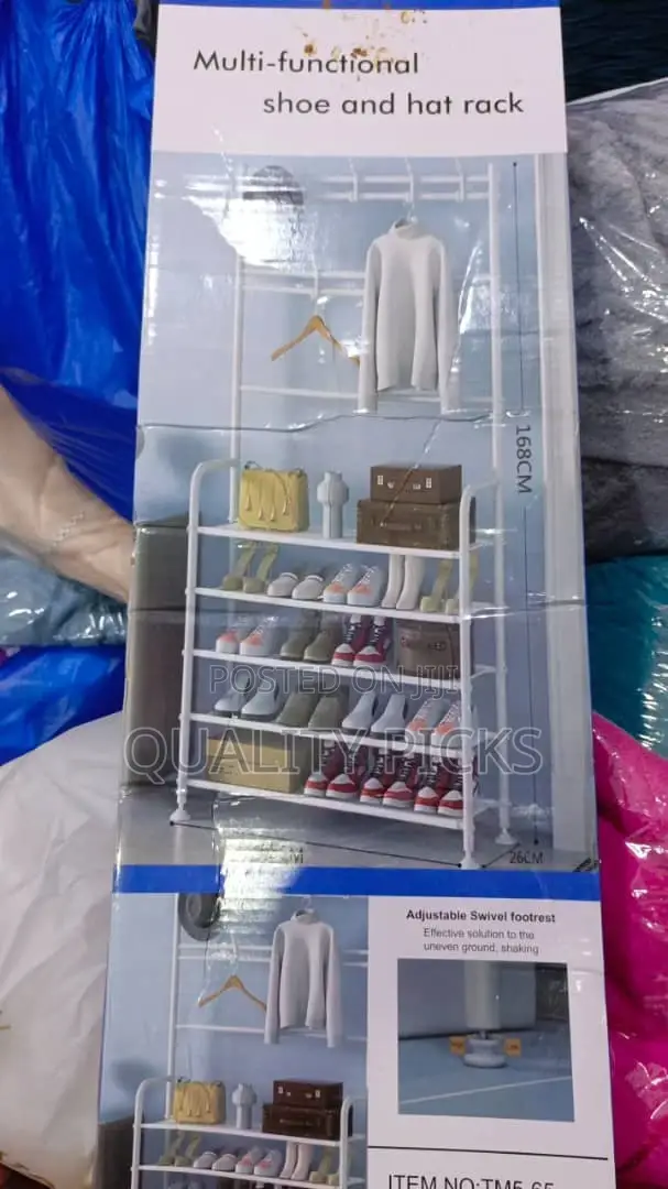 Shoe and Hat Rack