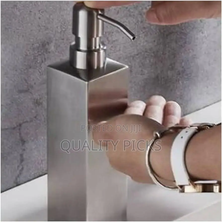 Brand Stainless Steel Soap Dispenser