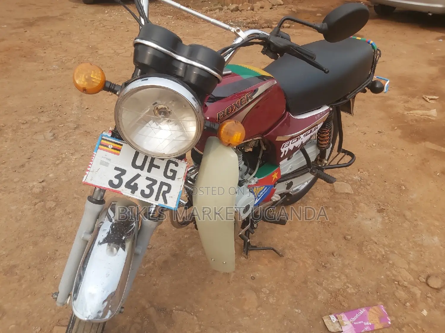 Bajaj Boxer 2023 Red
