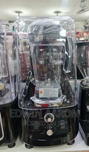 Commercial Ice Crusher Sound Proof Smoothie Blender Juicer