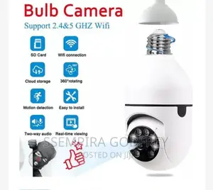 PTZ Bulb Camera V380 Pro