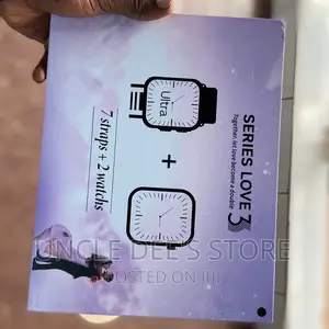 Series Smart Watch (7 Straps + 2 Smart Watches)
