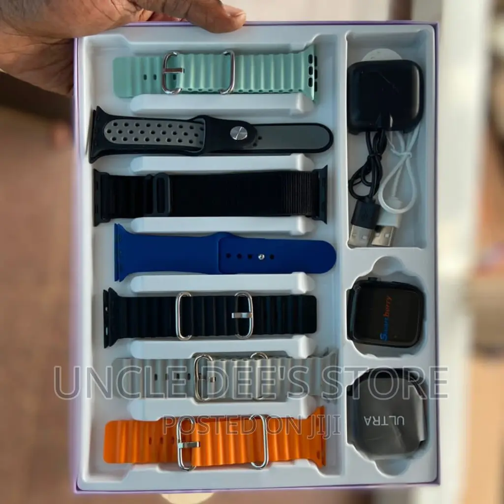 Series Smart Watch (7 Straps + 2 Smart Watches)