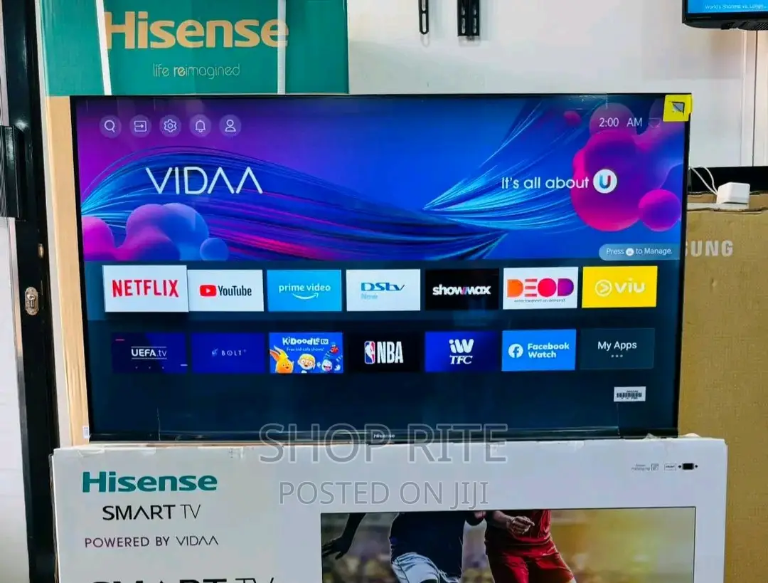Hisense 40inches Smart Vida Led TVS