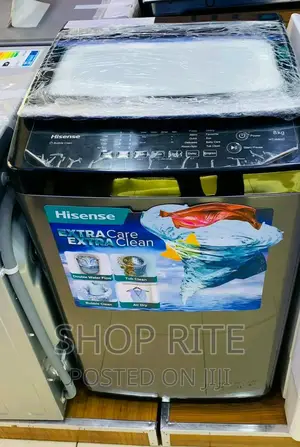 Hisense 8kgs Top Loader Automatic Washing Machines