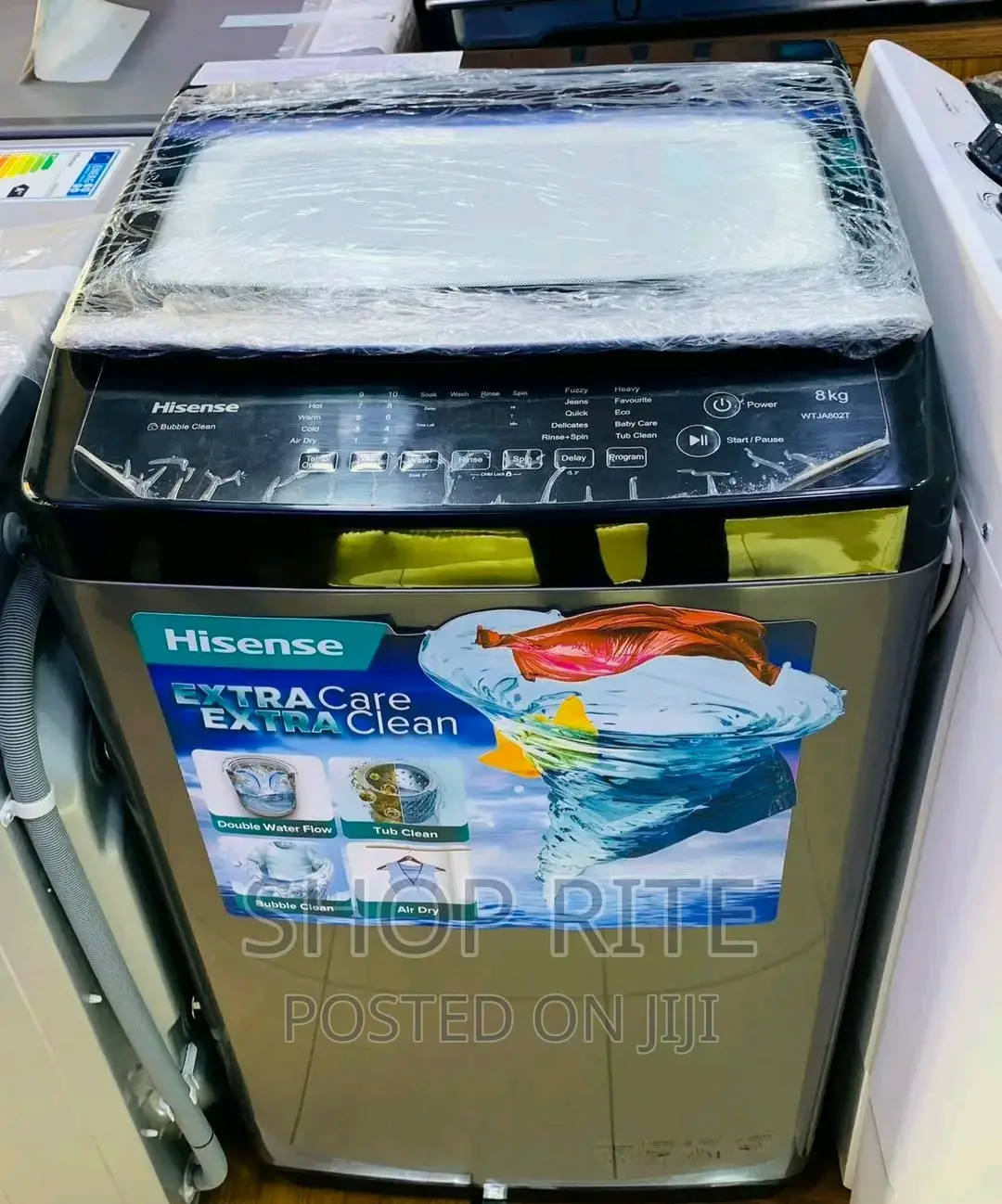 Hisense 8kgs Top Loader Automatic Washing Machines NEW