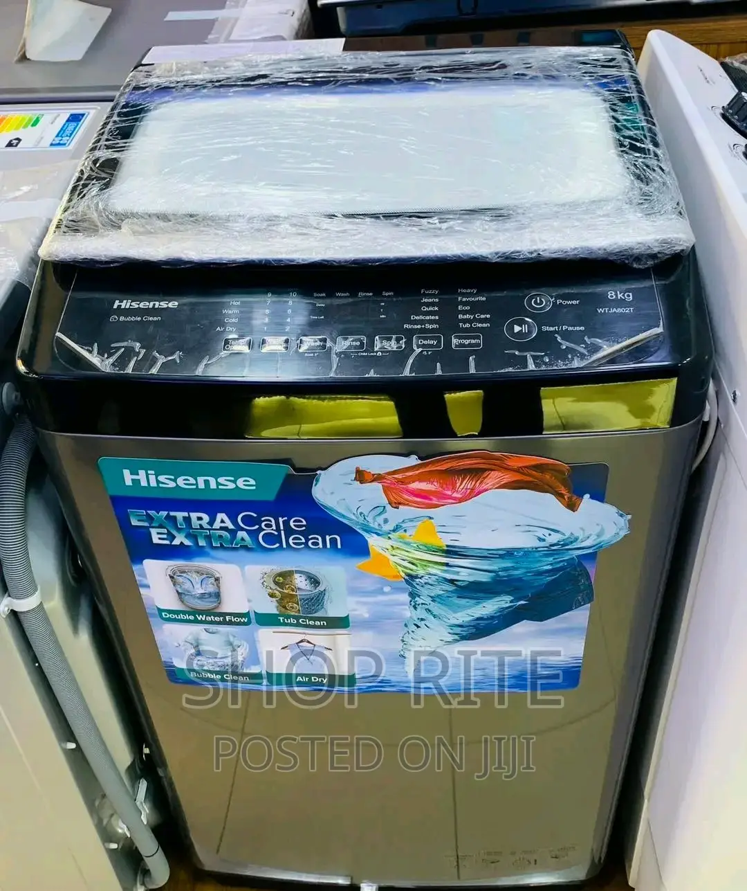 Hisense 8kgs Top Loader Automatic Washing Machine Original