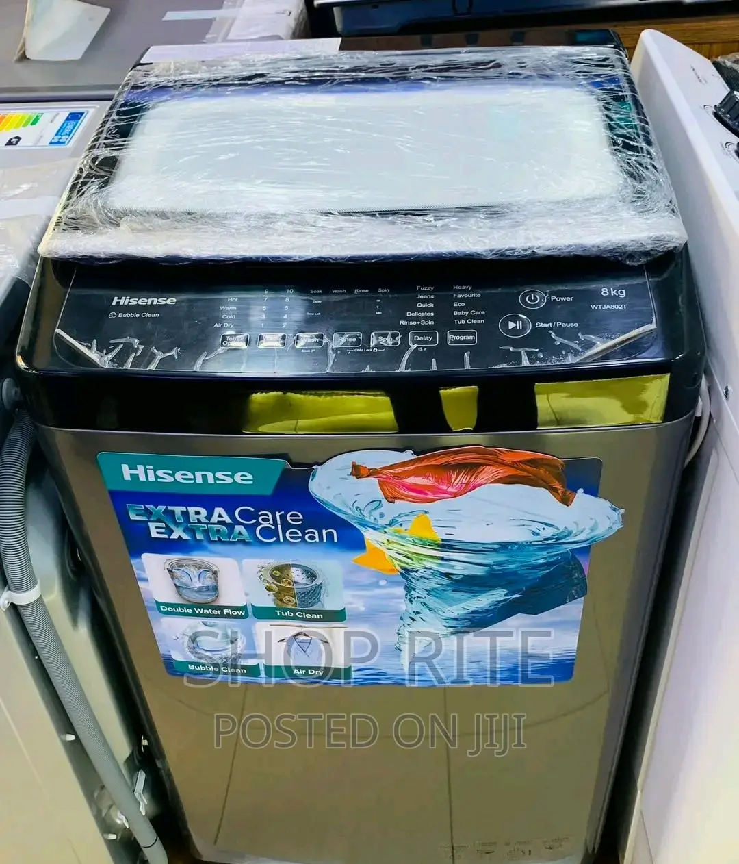 Hisense 8kgs Top Loader Automatic Washing Machines NEW