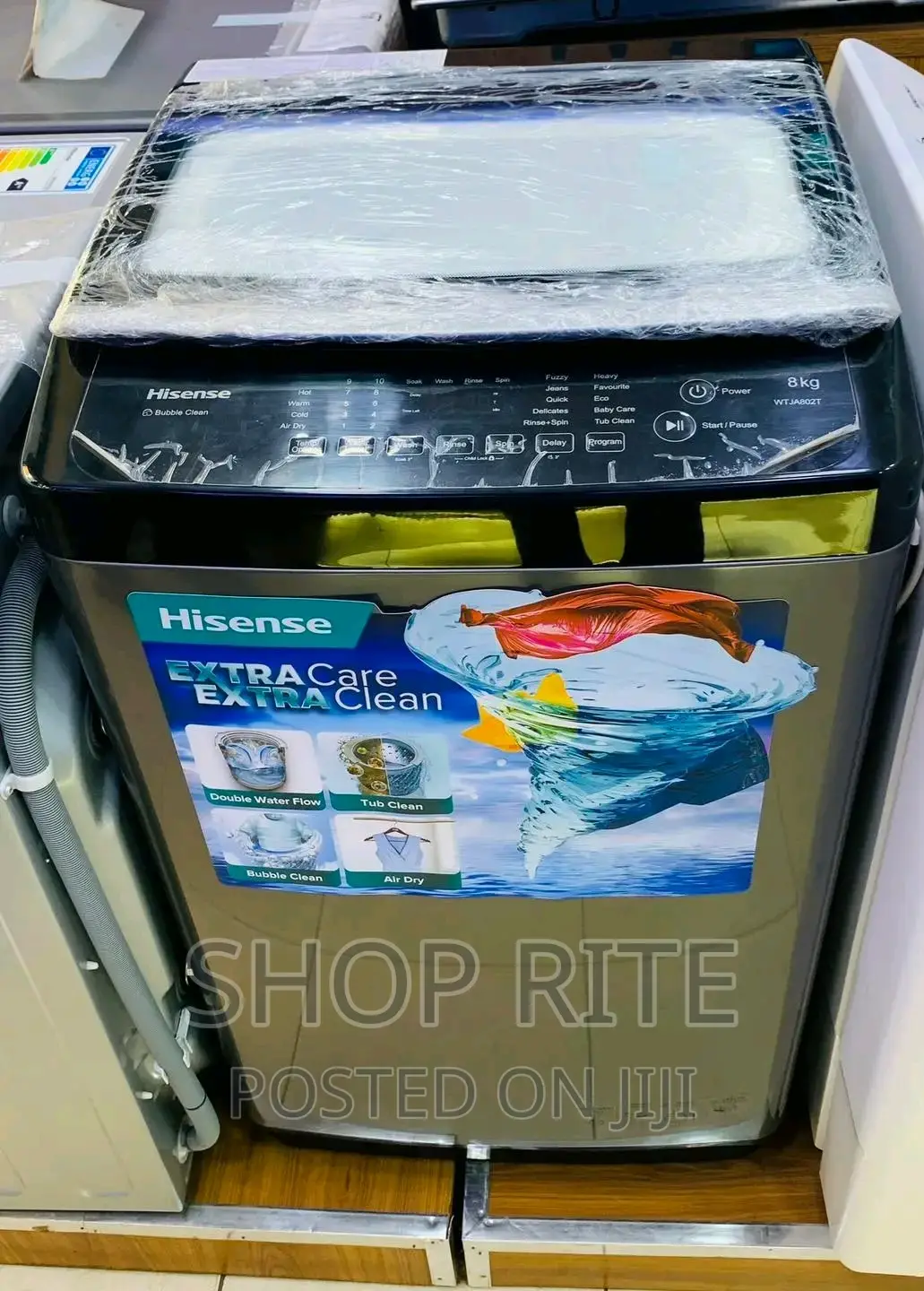 Hisense 8kgs Top Loader Automatic Washing Machine's Original