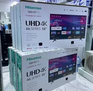 Hisense 58inch Uhd Smart TVS Full Stocked