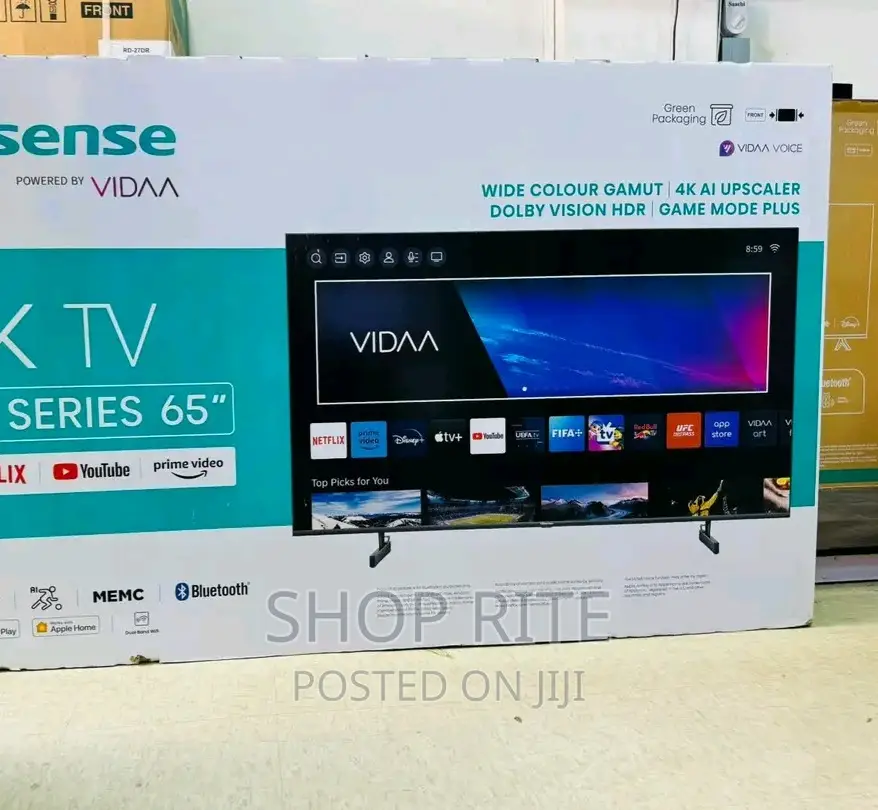 Hisense A7 Series 65inch Smart TVS