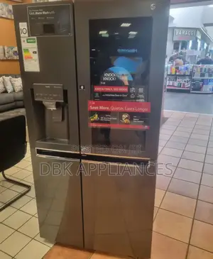 LG Side by Side (Knock Knock) Refrigerator Available