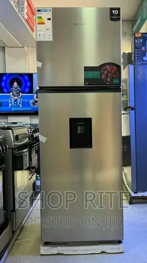 Hisense Fridge Double Door 419lfrost Free With Dispenser