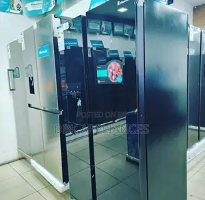 Hisense 750ltrs Side by Side Fridge With a Dispenser