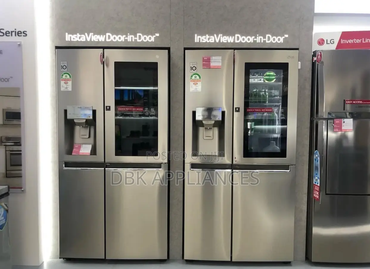 Lg Knock Twice,See Inside Side by Side Refrigerator