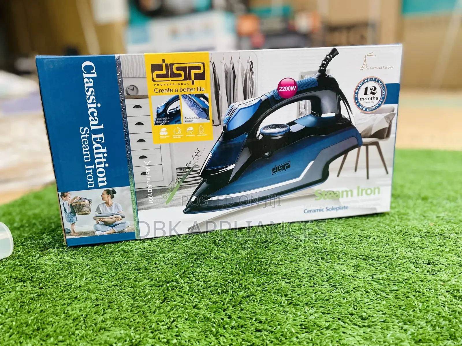 DSP Classic Steam Irons Available Beyi Powa