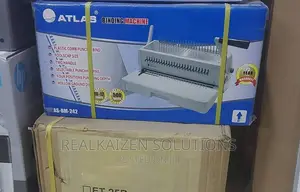 ATLAS FS Size White Plastic Comb Heavy Duty Binding Machine