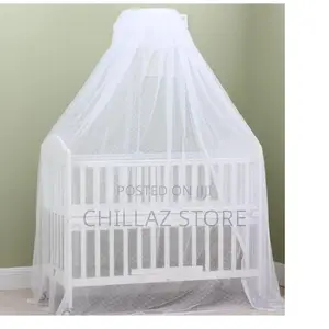 Baby Cot White Mosquito Net.