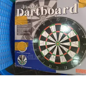 Flocked Dart Board.
