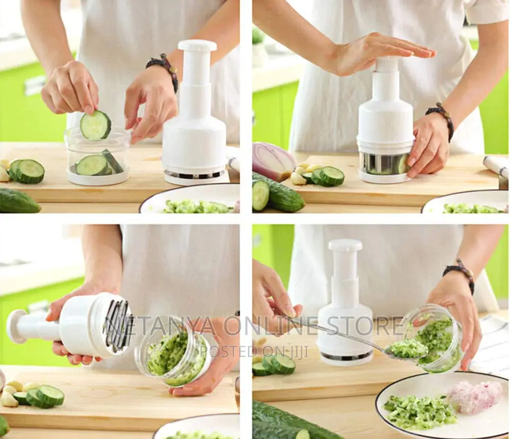 Hand Press Vegetable Chopper