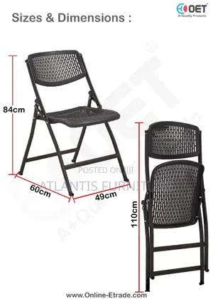 HDX Piastic Seat Folding Chairs