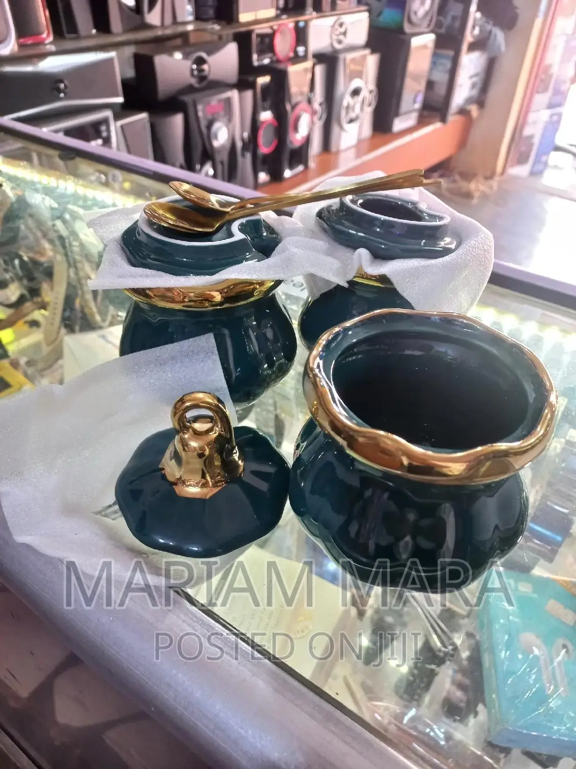 Sugar Pot 3 Pieces