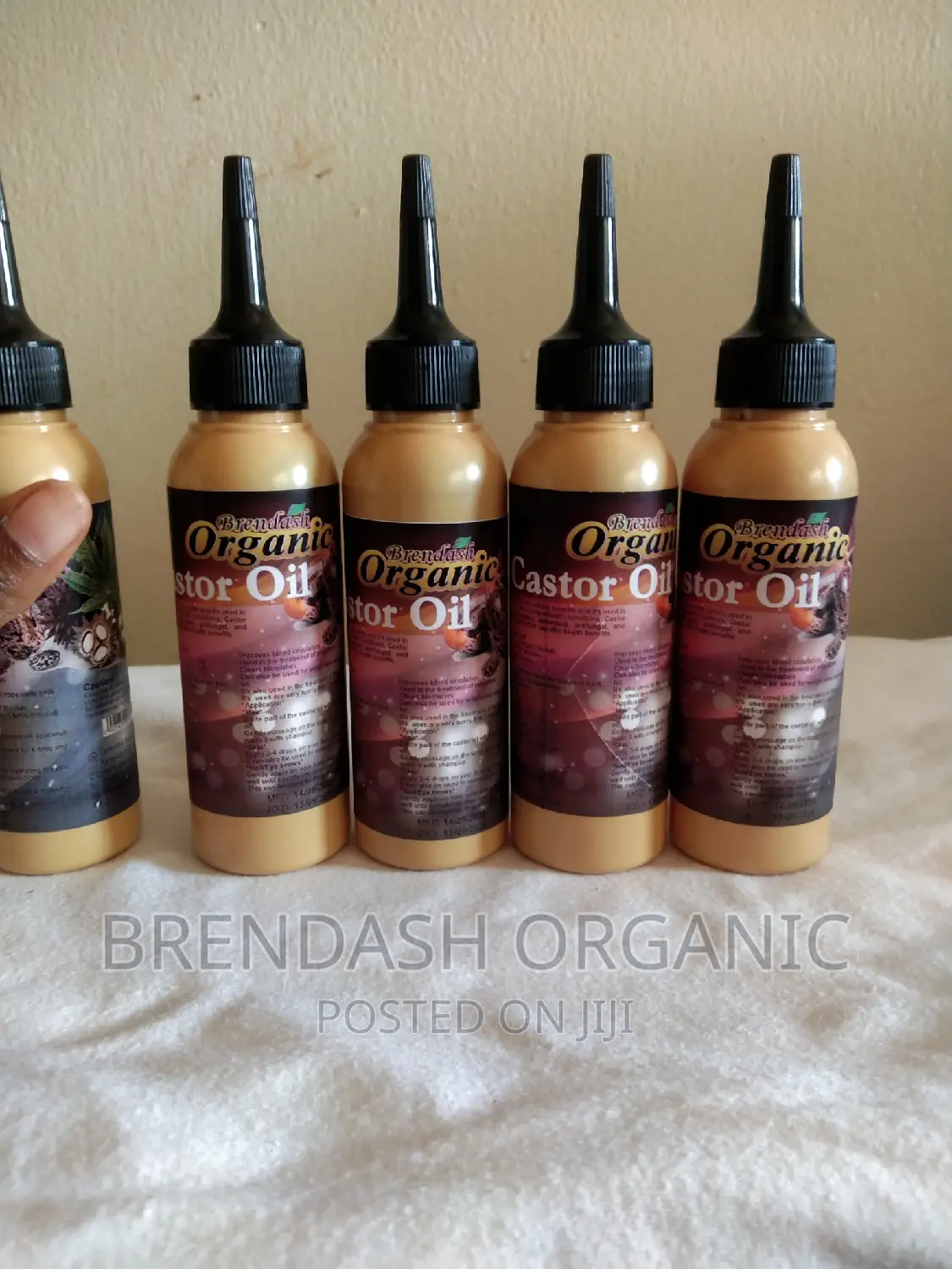 Cold Pressed Castor Oil -Brendash Organic