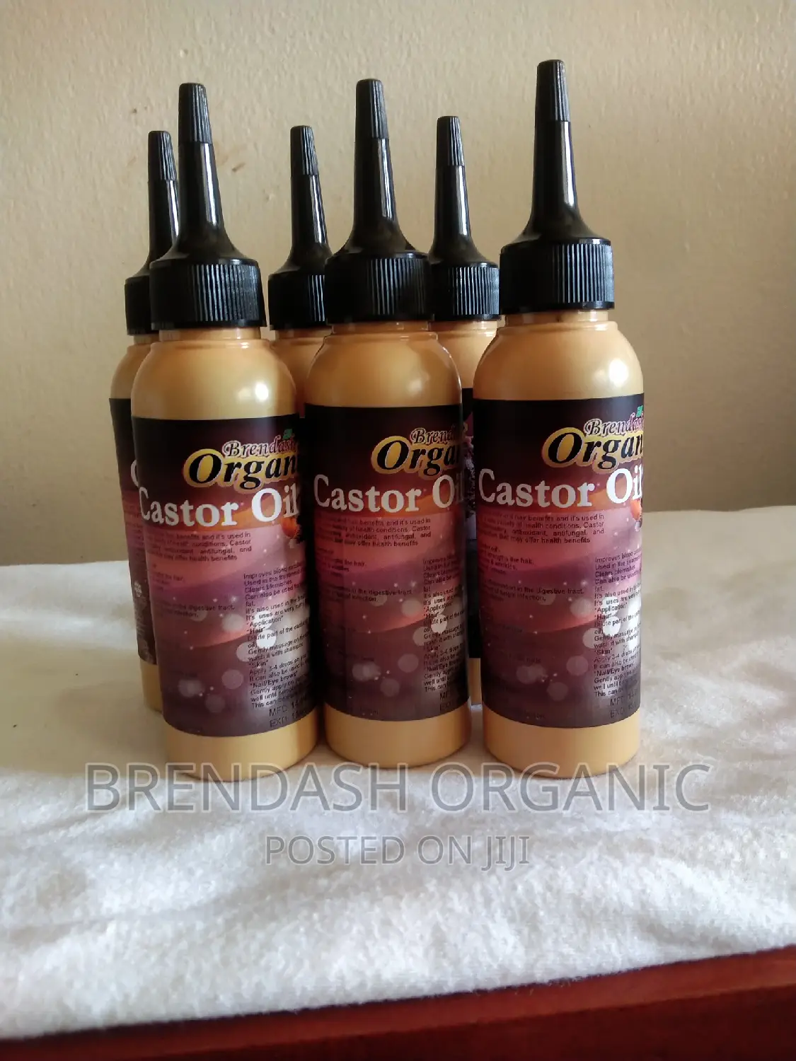Cold Pressed Castor Oil -Brendash Organic