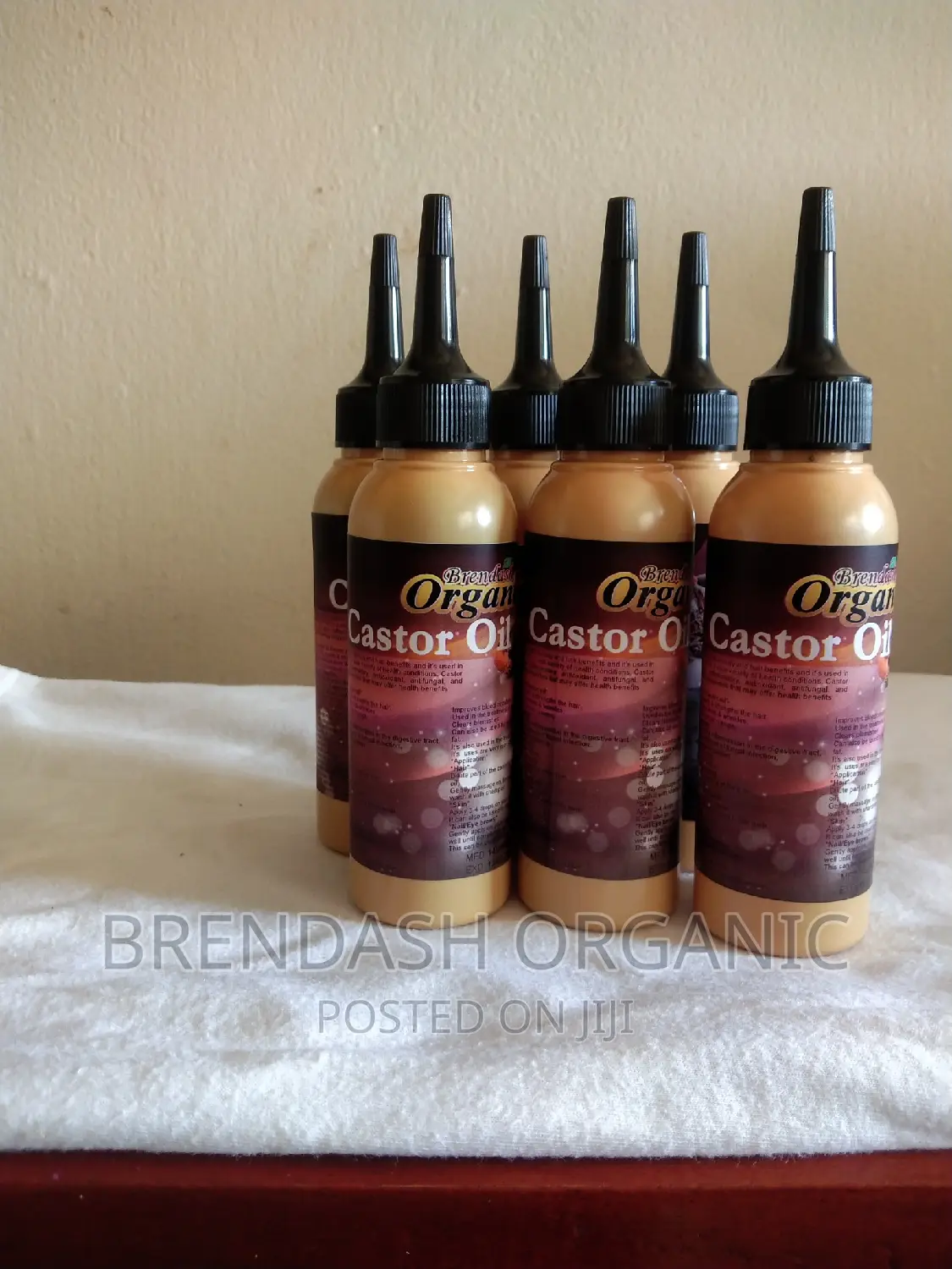 Cold Pressed Castor Oil -Brendash Organic